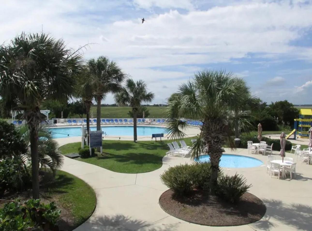 Panoramic Marsh And Ocean Views. Steps To Beach And Pool. Harbor Island Exterior foto